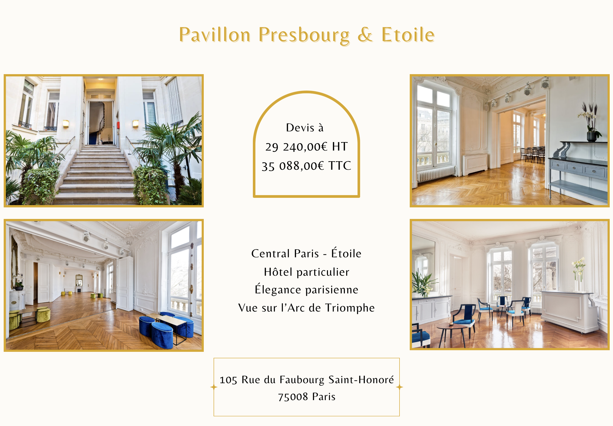 présentation lieu événementiel